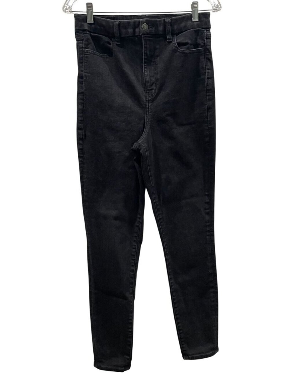 American Eagle Next Level Stretch Highest Rise Jegging 10 Black Y2K Streetwear